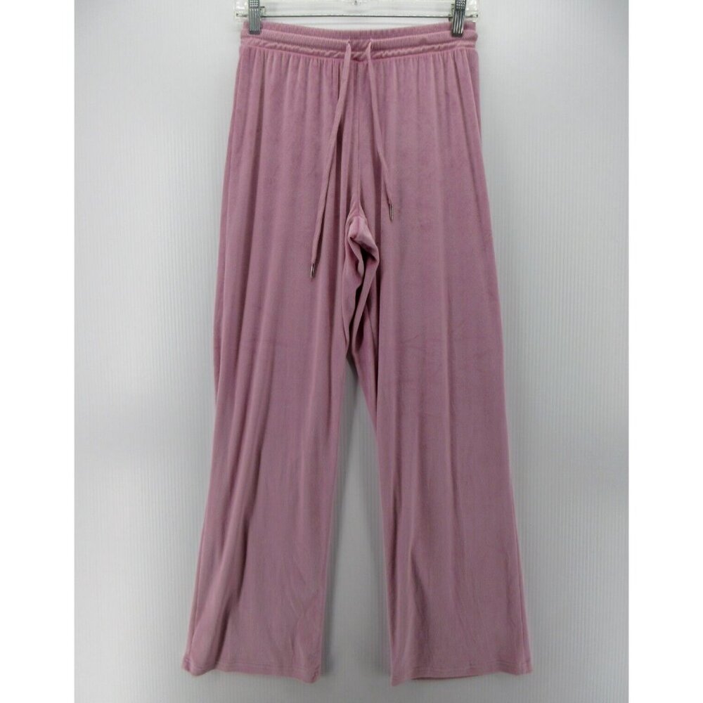 Juicy Couture Sweatpants Small Velour Pants Spell Out Beaded Y2K